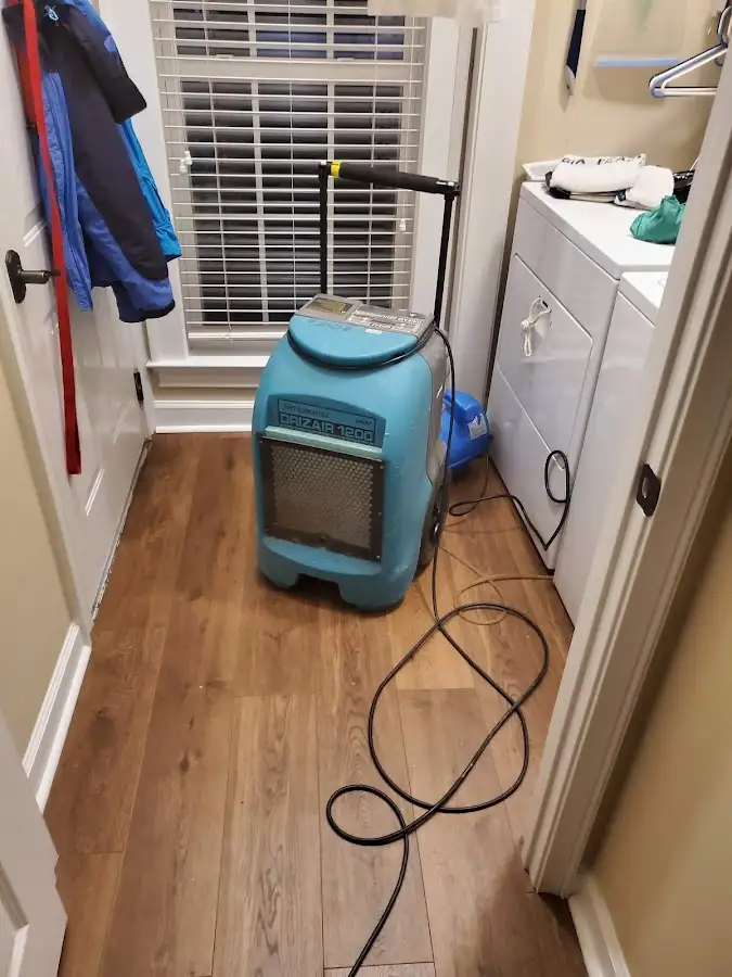 Commercial dehumidifier deployed for Crawl Space Restoration in Ocean Pines